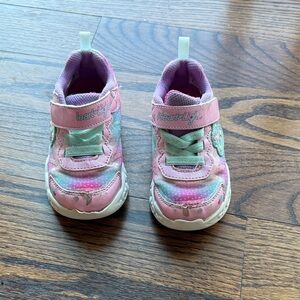 Skechers Pink and Blue Kids Sneakers